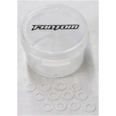 .010 TEFLON Motor Spacers (pack of 12)