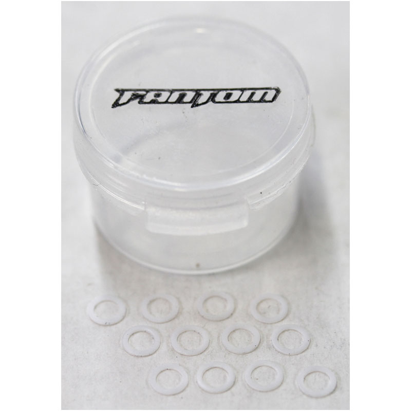 .010 TEFLON Motor Spacers (pack of 12)