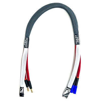 4S (4-Cell), 4mm Bullet (charger) to EC5 (battery) PRO SERIES Charge Lead