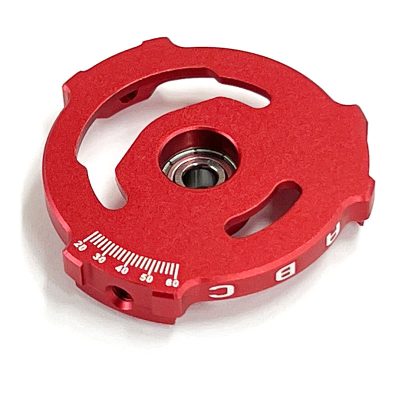 HELIX (Stock Color) Replacement Stationary End Plate - RED